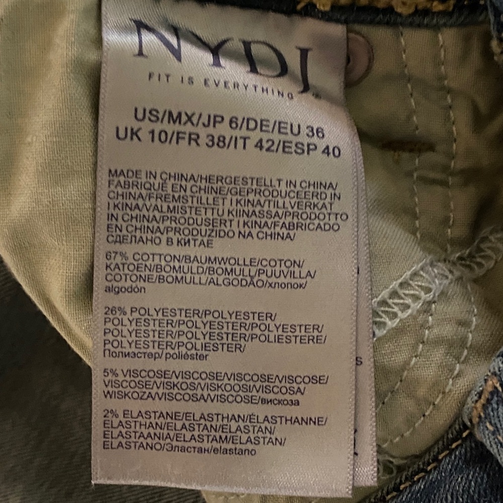 NYDJ Classic Alina Legging Jean - Picture 5 of 5